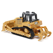 CAT Caterpillar D6R Track-Type Tractor Yellow and Black 1/64 Diecast Model by Diecast Masters image 3