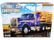 Level 4 Model Kit Peterbilt 359 Conventional Truck Tractor (without Trailer) "Historic Series" 1/25 Scale Model by Revell image 5