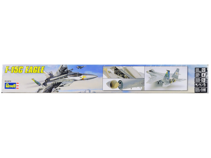 Level 4 Model Kit McDonnell Douglas F-15C Eagle Fighter Aircraft 1/48 Scale Model by Revell image 2
