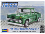 Level 4 Model Kit 1965 Chevrolet Stepside Pickup Truck 2-in-1 Kit 1/25 Scale Model by Revell image 3