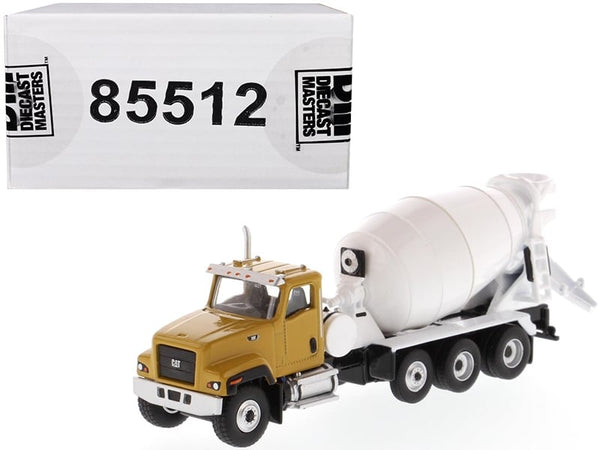 Diecast Masters CAT CT681 concrete mixer yellow white 1:87 HO 85512, product image 1