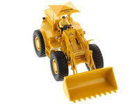Diecast Masters CAT 966A wheel loader yellow with operator Vintage Series 1:50 item 85579, product image 1