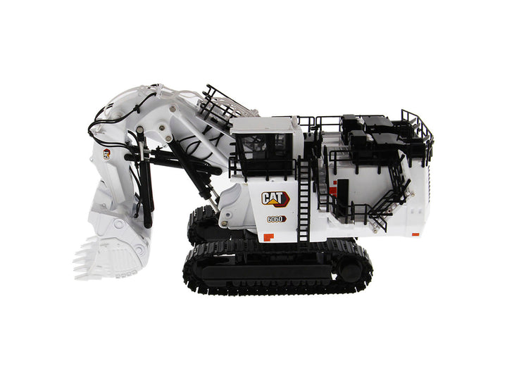 CAT Caterpillar 6060 Hydraulic Mining Front Shovel Coal Configuration White "High Line Series" 1/87 (HO) Scale Diecast Model by Diecast Masters image 2