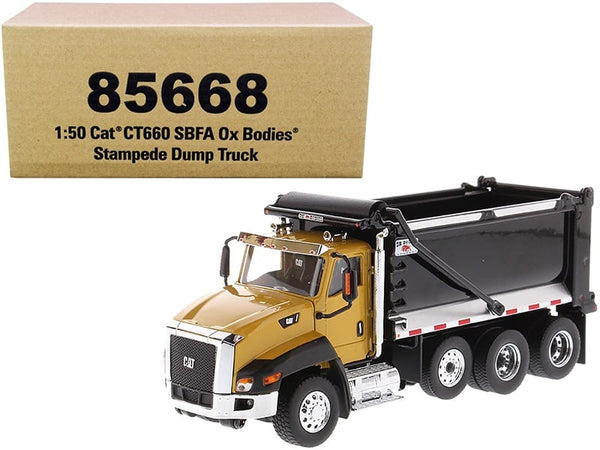 Diecast Masters CAT CT660 OX Bodies Stampede dump truck 1:50 85668, product image 1