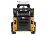 CAT Caterpillar 259D3 Compact Track Loader with Work Tools and Operator Yellow "High Line Series" 1/50 Diecast Model by Diecast Masters image 2
