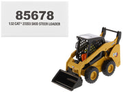 CAT Caterpillar 272D3 Skid Steer Loader with Operator Yellow "High Line" Series 1/32 Diecast Model by Diecast Masters image 5