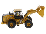 CAT Caterpillar 972 XE Wheel Loader Yellow with Operator "High Line Series" 1/50 Diecast Model by Diecast Masters image 3