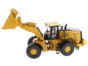 CAT Caterpillar 982 XE Wheel Loader Yellow with Operator "High Line Series" 1/50 Diecast Model by Diecast Masters image 3