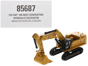 CAT Caterpillar 395 Next-Generation Hydraulic Excavator (Mass Excavation Version) Yellow "High Line Series" 1/87 (HO) Scale Diecast Model by Diecast Masters image 5