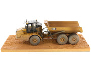 CAT Caterpillar 745 Articulated Truck with Operator (Dirty Version) "Weathered" Series 1/50 Diecast Model by Diecast Masters image 2