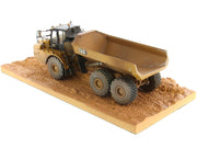 CAT Caterpillar 745 Articulated Truck with Operator (Dirty Version) "Weathered" Series 1/50 Diecast Model by Diecast Masters image 3