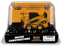 Diecast Masters CAT 272C skid steer loader yellow pallet fork 85728CS, product image 1