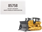 CAT Caterpillar D8 Track-Type Dozer (Waste Handler Configuration) Yellow "High Line" Series 1/50 Diecast Model by Diecast Masters image 5