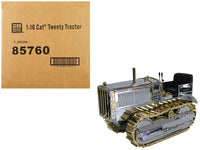 Diecast Masters CAT Twenty tractor 100th Anniversary chrome gold 1:16 85760, product image 3