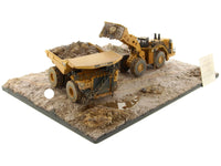 Diecast Masters CAT 994K loader 797 mining truck weathered set 1:125 85762, product image 3