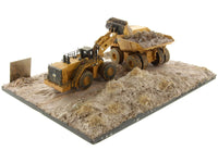 Diecast Masters CAT 994K loader 797 mining truck weathered set 1:125 85762, product image 4