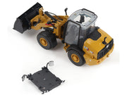 CAT Caterpillar 906 Compact Wheel Loader Yellow with Operator "High Line Series" 1/50 Diecast Model by Diecast Masters image 3
