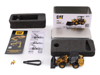 CAT Caterpillar 906 Compact Wheel Loader Yellow with Operator "High Line Series" 1/50 Diecast Model by Diecast Masters image 5