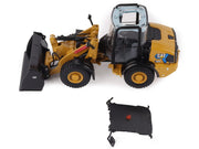 CAT Caterpillar 906 Electric Compact Wheel Loader Yellow with Operator "High Line Series" 1/50 Diecast Model by Diecast Masters image 3