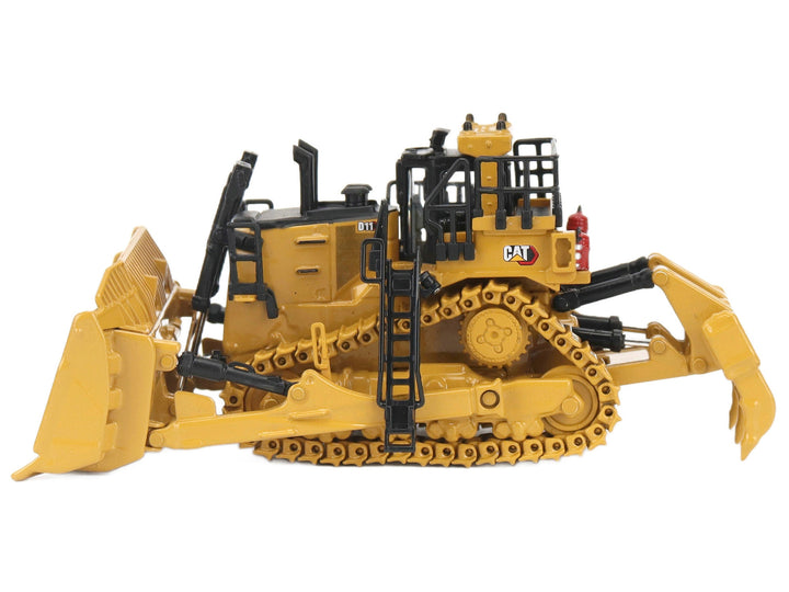 CAT Caterpillar D11 Track Type Dozer TKN Design Yellow "High Line" Series 1/87 (HO) Diecast Model by Diecast Masters image 2