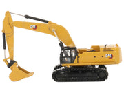 CAT Caterpillar 395 Next-Generation Hydraulic Excavator (Mass Excavator Version) Yellow with Additional Tools "High Line Series" 1/87 (HO) Diecast Model by Diecast Masters image 2