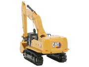CAT Caterpillar 395 Next-Generation Hydraulic Excavator (Mass Excavator Version) Yellow with Additional Tools "High Line Series" 1/87 (HO) Diecast Model by Diecast Masters image 3