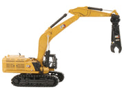 CAT Caterpillar 395 Next-Generation Hydraulic Excavator (Mass Excavator Version) Yellow with Additional Tools "High Line Series" 1/87 (HO) Diecast Model by Diecast Masters image 4