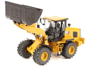 CAT Caterpillar 938 Wheel Loader with Operator Yellow "High Line" Series 1/50 Diecast Model by Diecast Masters image 2