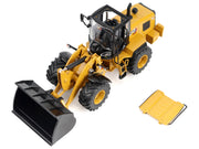 CAT Caterpillar 938 Wheel Loader with Operator Yellow "High Line" Series 1/50 Diecast Model by Diecast Masters image 3