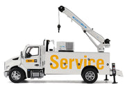 Kenworth T380 Auto-Crane Titan 85 Truck with Miller EnPak White "Transport Series" 1/50 Diecast Model by Diecast Masters image 3
