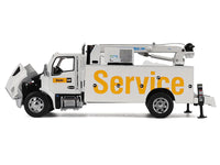 Kenworth T380 Auto-Crane Titan 85 Truck with Miller EnPak White "Transport Series" 1/50 Diecast Model by Diecast Masters image 4