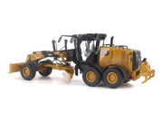 CAT Caterpillar 140 JOY Motor Grader Yellow with Black Top "High Line" Series 1/50 Diecast Model by Diecast Masters image 3