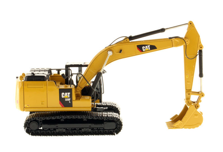 CAT Caterpillar 320F L Hydraulic Excavator with Operator "Core Classics" Series 1/50 Diecast Model by Diecast Masters image 2