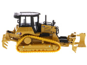 CAT Caterpillar D5 Track-Type Dozer Yellow with Fine Grading Undercarriage and Foldable Blade "High Line Series" 1/87 (HO) Scale Diecast Model by Diecast Masters image 5