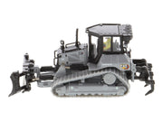 CAT Caterpillar D5 Track-Type Dozer "Centennial" Gray with Operator "High Line Series" 1/87 (HO) Diecast Model by Diecast Masters image 2