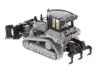 CAT Caterpillar D5 Track-Type Dozer "Centennial" Gray with Operator "High Line Series" 1/87 (HO) Diecast Model by Diecast Masters image 4