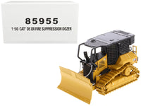 Diecast Masters CAT Caterpillar D5 XR fire suppression track-type dozer yellow 1:50 85955, view 5