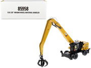 CAT Caterpillar MH3040 Wheel Material Handler with Operator "High Line Series" 1/50 Diecast Model by Diecast Masters image 3