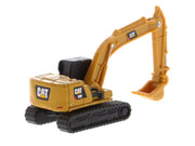 CAT Caterpillar 320 Hydraulic Excavator Yellow "Micro-Constructor" Series Diecast Model by Diecast Masters image 4