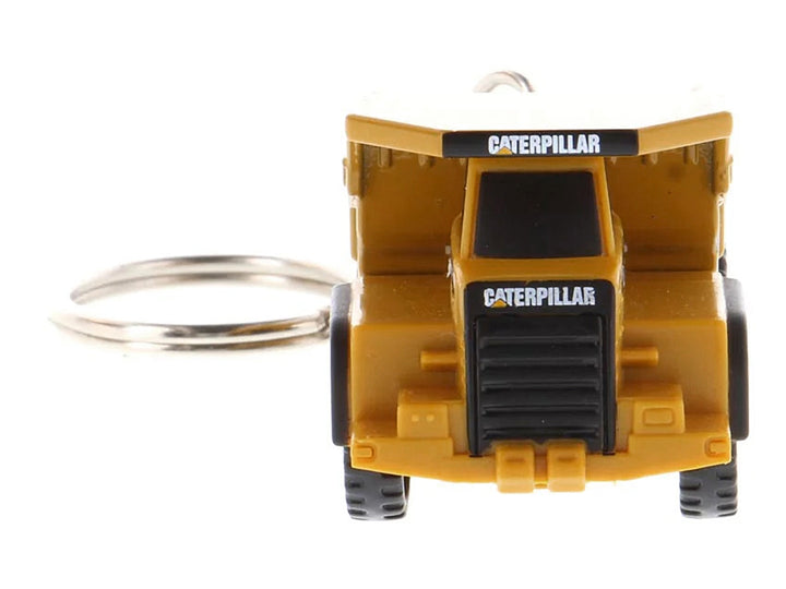 CAT Caterpillar 770 Off-Highway Truck Keychain Yellow Diecast Model by Diecast Masters image 2