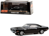Black 1971 Plymouth Barracuda with John Wick: Chapter 4 packaging, GreenLight 1:43 86641.