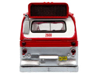 Flxible 53102 New Look Transit Bus "Pittsburgh Area Transit" Red and White "Vintage Bus & Motorcoach Collection" Limited Edition 1/87 (HO) Diecast Model by Iconic Replicas image 3