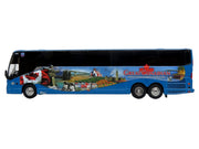 Prevost H3-45 Coach Bus "Great Canadian Coaches" Blue with Graphics Limited Edition 1/87 (HO) Diecast Model by Iconic Replicas image 2