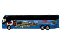 Prevost H3-45 Coach Bus "Great Canadian Coaches" Blue with Graphics Limited Edition 1/87 (HO) Diecast Model by Iconic Replicas image 2