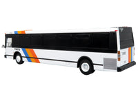 1980 Grumman 870 Advanced Design Transit Bus "MARTA Atlanta" White with Stripes "Vintage Bus & Motorcoach Collection" Limited Edition 1/87 (HO) Diecast Model by Iconic Replicas image 3