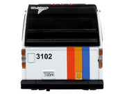 1980 Grumman 870 Advanced Design Transit Bus "MARTA Atlanta" White with Stripes "Vintage Bus & Motorcoach Collection" Limited Edition 1/87 (HO) Diecast Model by Iconic Replicas image 5