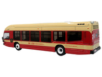 Nova Bus LFS HEV Transit Bus "Hamilton Street Railway 150th Anniversary" Cream and Red "The Bus & Motorcoach Collection" Limited Edition to 504 pieces Worldwide 1/87 (HO) Diecast Model by Iconic Replicas image 3