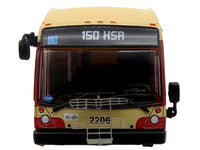 Nova Bus LFS HEV Transit Bus "Hamilton Street Railway 150th Anniversary" Cream and Red "The Bus & Motorcoach Collection" Limited Edition to 504 pieces Worldwide 1/87 (HO) Diecast Model by Iconic Replicas image 4