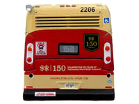 Nova Bus LFS HEV Transit Bus "Hamilton Street Railway 150th Anniversary" Cream and Red "The Bus & Motorcoach Collection" Limited Edition to 504 pieces Worldwide 1/87 (HO) Diecast Model by Iconic Replicas image 5