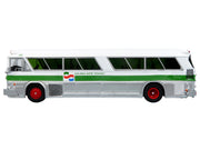 1964 MCI MC-5A Coach Bus "Golden Gate Transit" White with Green Stripes "Vintage Bus & Motorcoach Collection" Limited Edition to 504 pieces Worldwide 1/87 (HO) Diecast Model by Iconic Replicas image 2